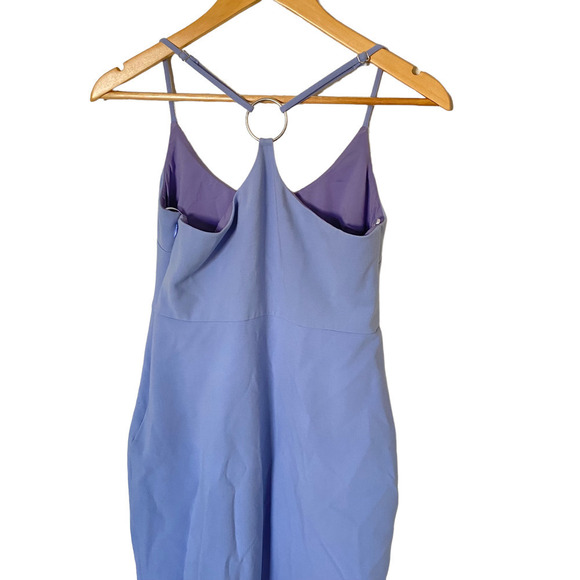 LIKELY Sammy Dress Side Slit Racerback Periwinkle Size 2 - Picture 9 of 11